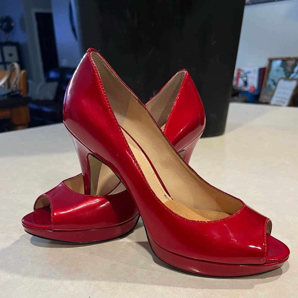 Candy Apple Red sexy heels
